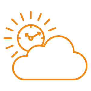 Wetterstation & Uhren Symbol